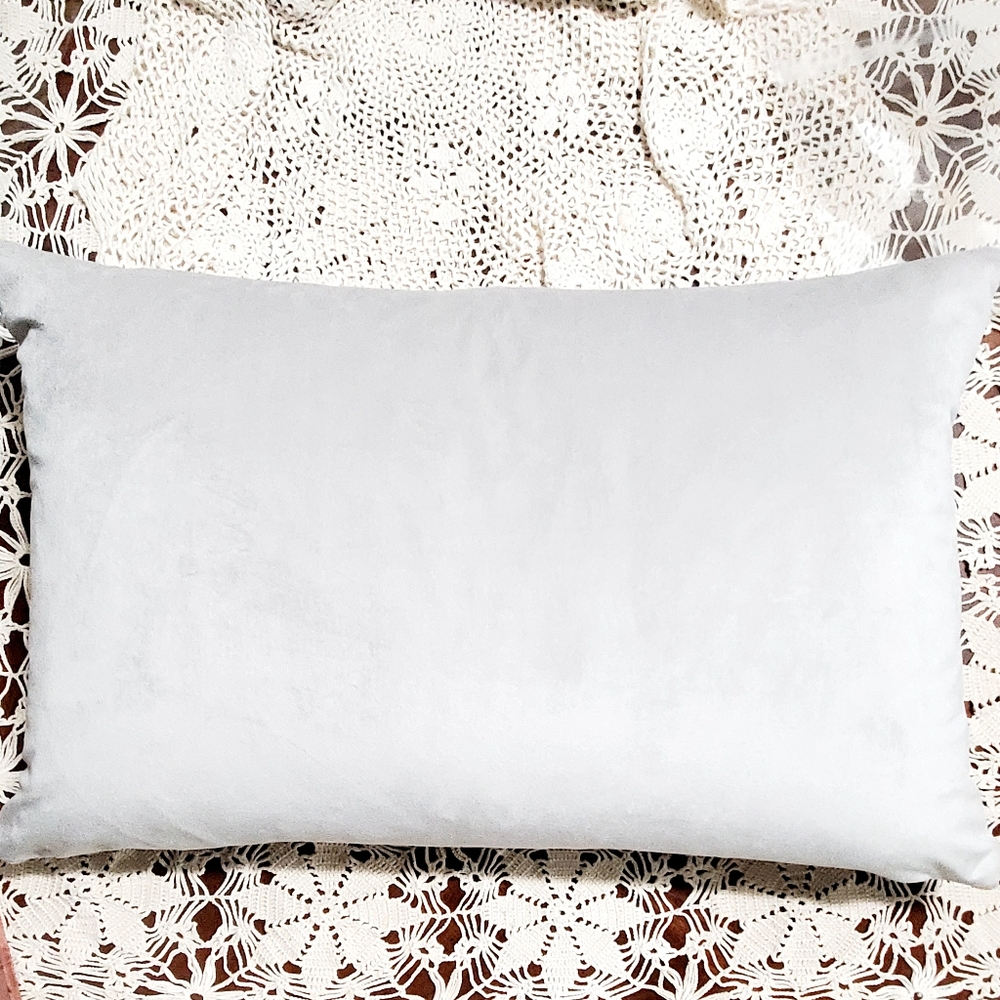 Caldeira Modern Design Velvet Rectangle Patchwork Throw Pillow Lumbar & Insert - Picture 4 of 14
